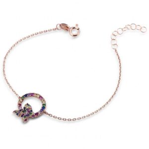 Bracciale farfalla e cerchio Enrico Coveri (mod.8053626883252)