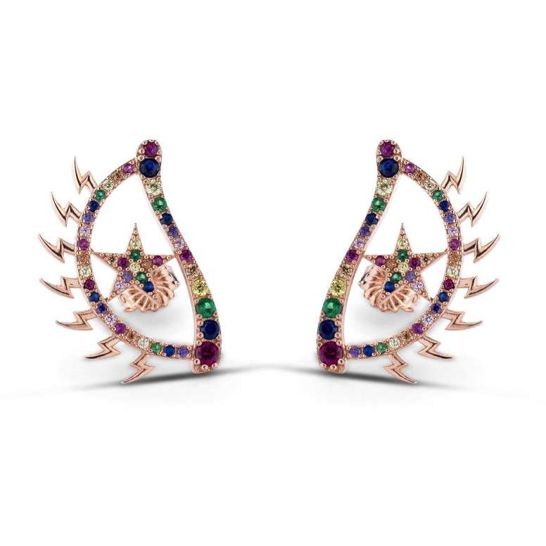 Orecchini Enrico Coveri occhio stilizzato (mod.8053626884433)