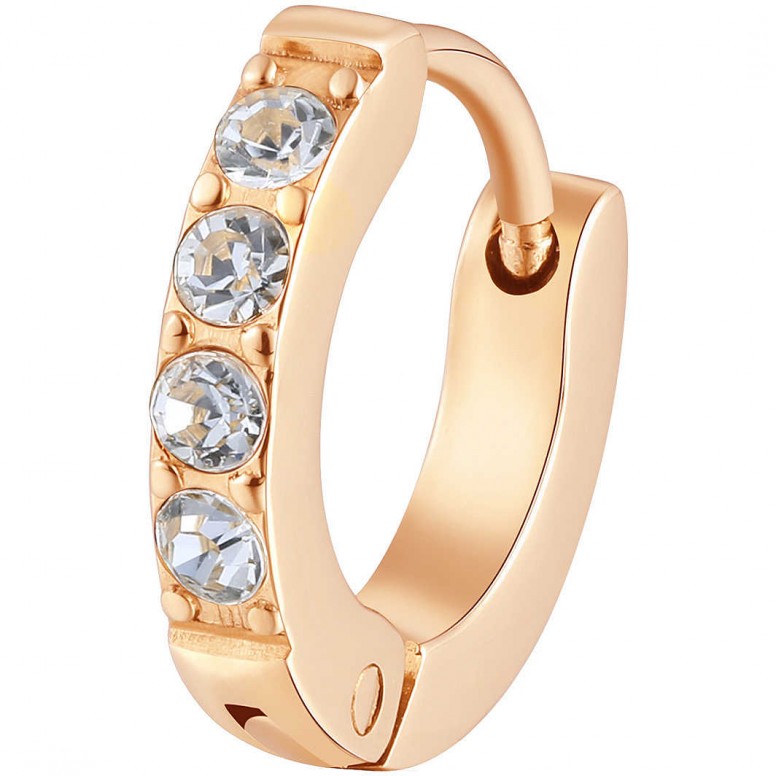 Mono Orecchino Rose con Zirconi Chakra (mod.8053851517953)