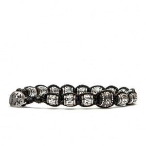 Bracciale Tamashii ruota della preghiera in argento(mod.2100000068913)
