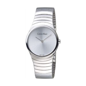Orologio da donna Calvin Klein Whirl K8A23146 in acciaio con quadrante silver