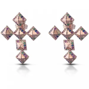 Orecchini donna Enrico Coveri croce (mod.8053626884464)