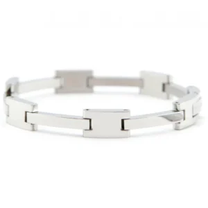 Bracciale REBECCA con maglie rettangolari alternate (mod.8033020725549)