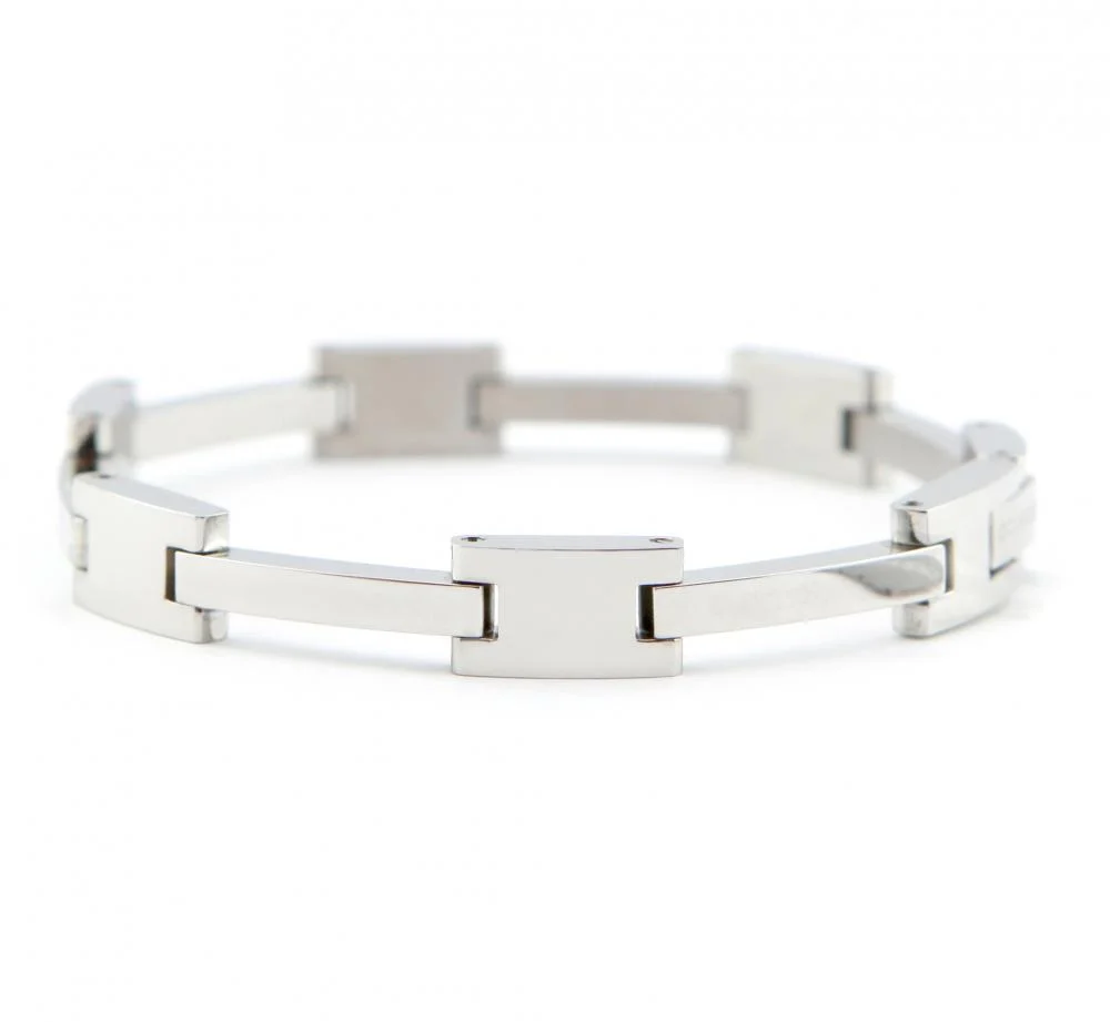 Bracciale REBECCA con maglie rettangolari alternate (mod.8033020725549)
