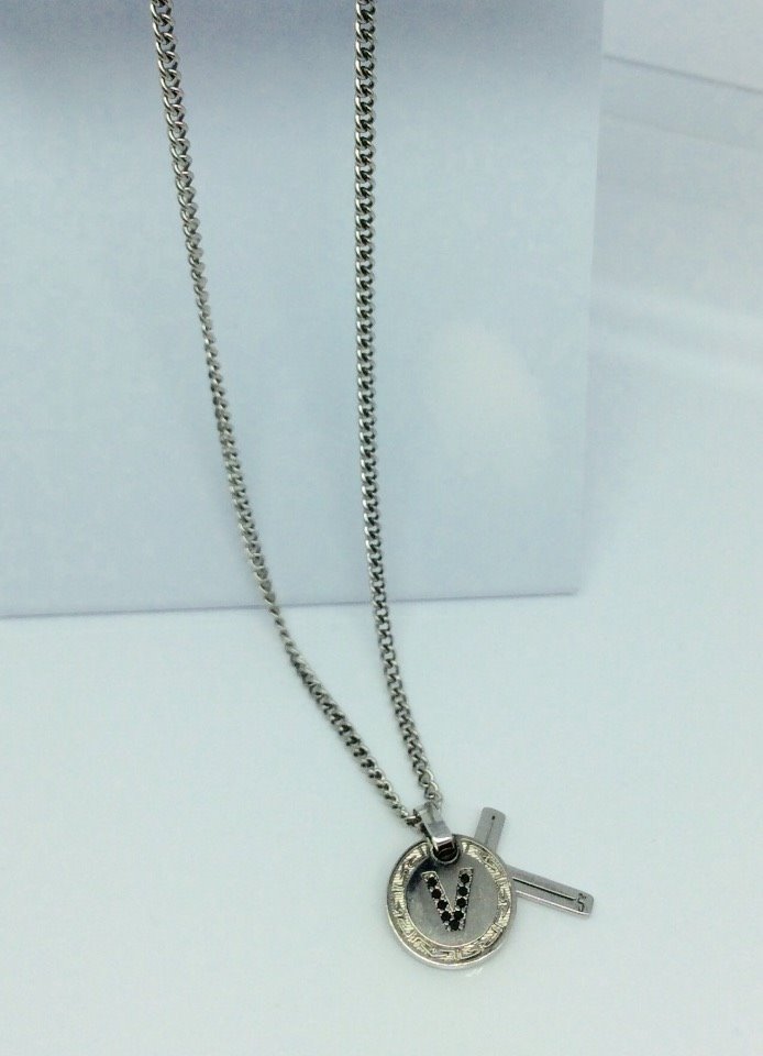 COLLANA REBECCA "WORD GLAM" INIZIALE V (mod.8033072797501)