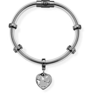 Bracciale Con Cuore Nero collezione True (mod.8056479456482)