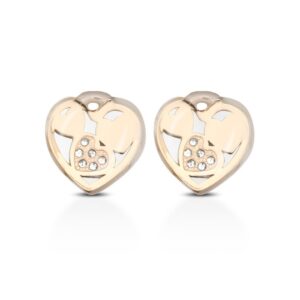 Orecchini  OPS Objects Con Cuore Rosé collezione "True" (mod.8056479456598)