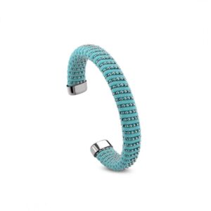 Bracciale Bangle azzurro collezione Chic (mod.OPSBR-596)