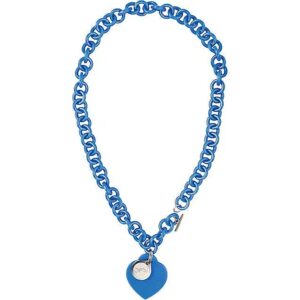 Collana Con Cuore Blu collezione "Love"(mod.opscl-27)