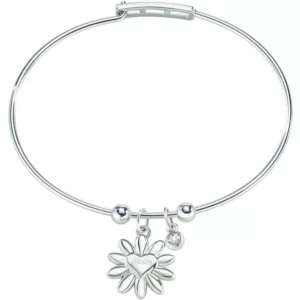 Bracciale Morellato - Un pensiero d’amore per la mamma: fiore, cuore e un messaggio speciale. 