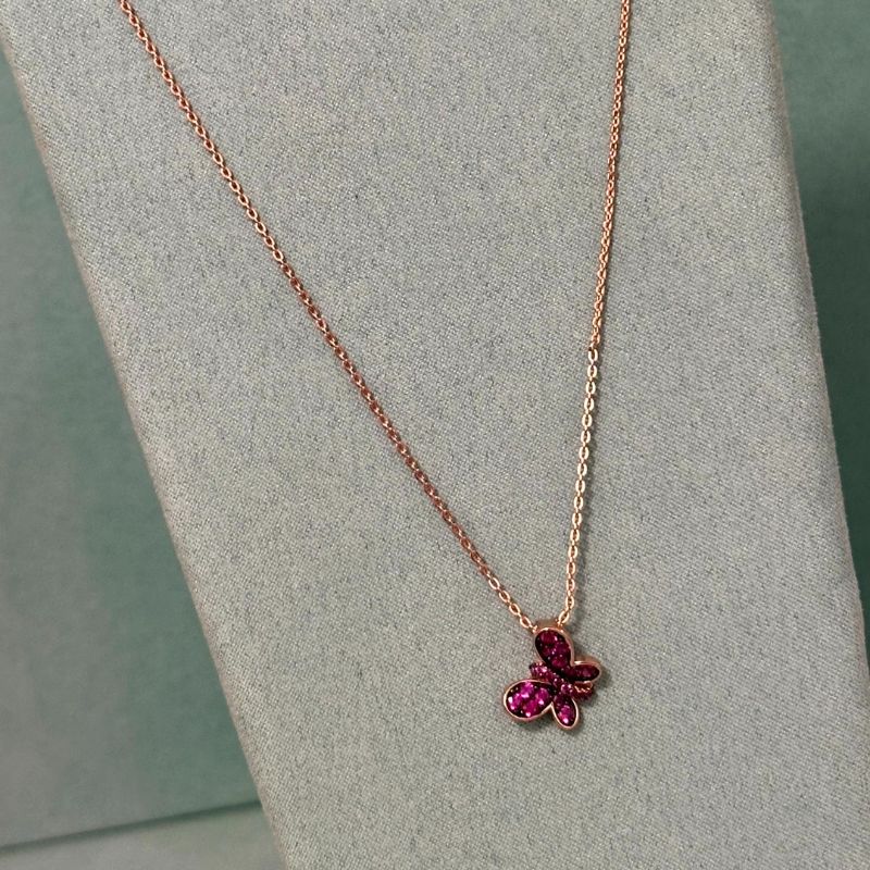 Collana Amen Con Farfalla (mod. CLBURR) - immagine 2