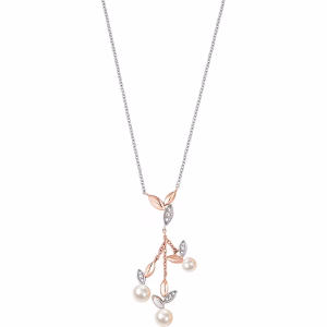 Collana Morellato SAER11 – Elegante collana in acciaio con perla e cristalli. Raffinata e femminile. Collezione Gioia.