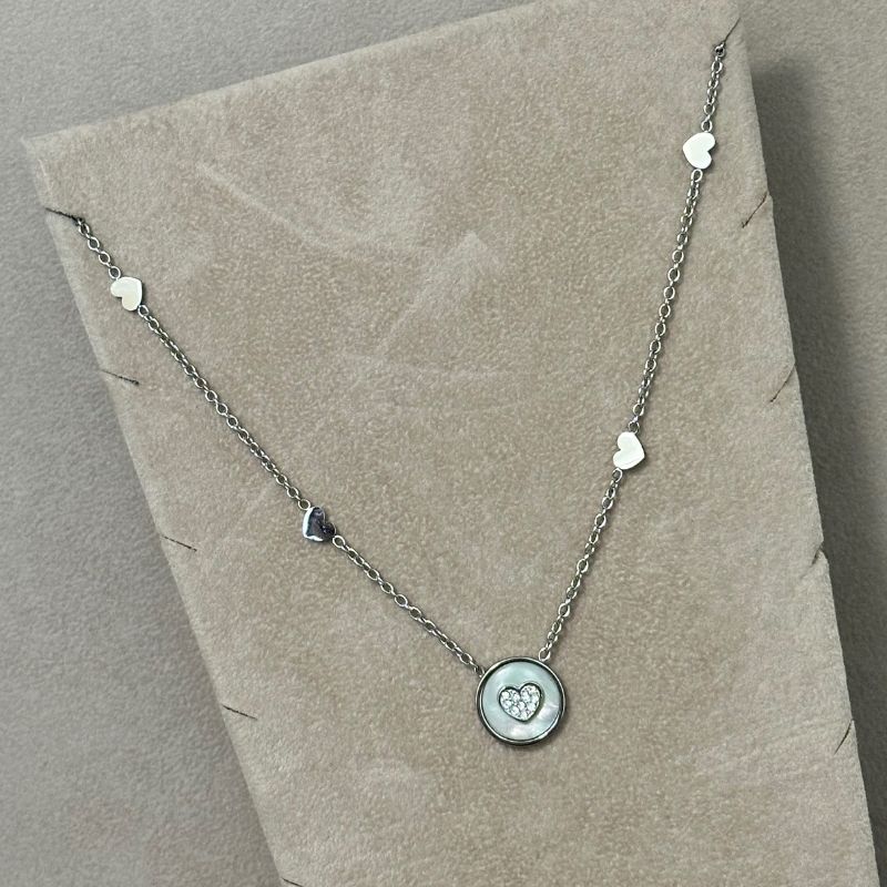 Collana Con Cuore Madre Perla collezione Pearl Coin Cuore Objects (mod.8059173749157) - immagine 2