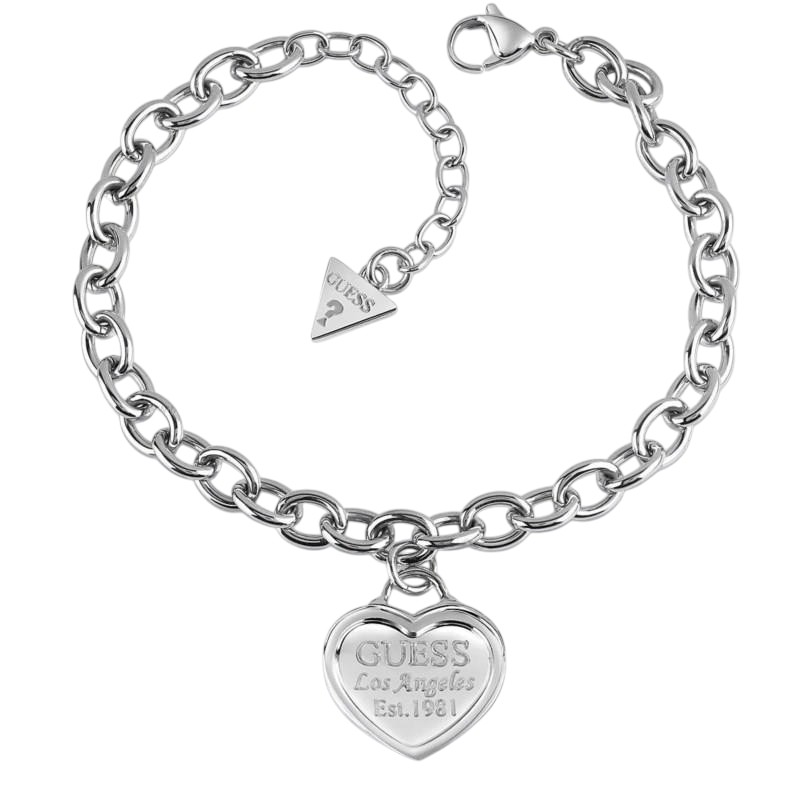 Guess Bracciale Donna cuore “GUESS Los Angeles Est. 1981” (mod.7613402136586)