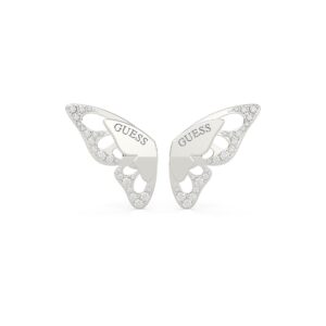 Orecchini GUESS a Forma di Ali di Farfalla con Cristalli (mod.7618483801125)