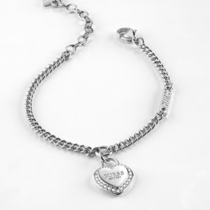 Bracciale GUESS Donna - Cuore con Cristalli (mod.7618483812947)