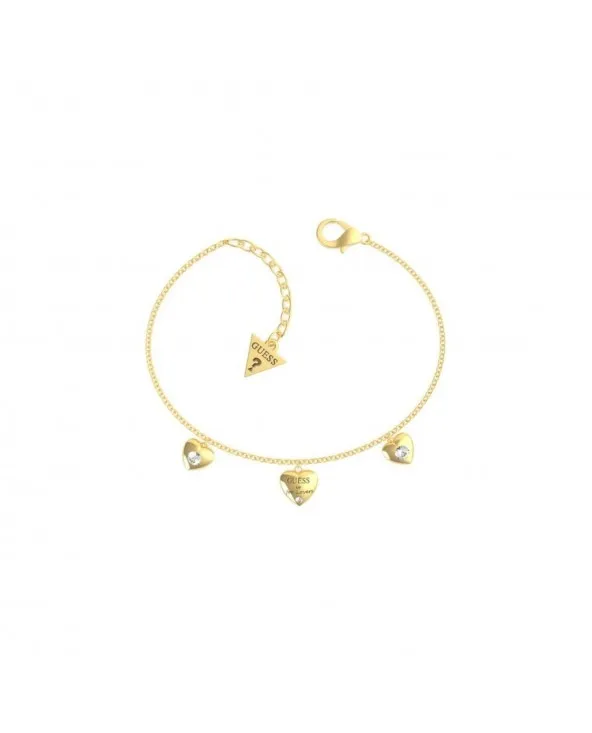 Bracciale donna con TRE CUORI PENDENTI (mod.7618483812978)