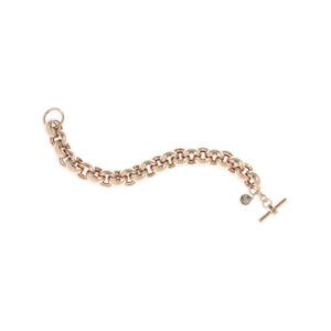 Bracciale UNOAERRE in bronzo con finitura oro rosa