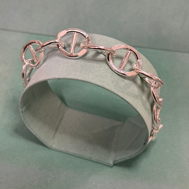 Bracciale Unoaerre in Bronzo Maglie a Catena Intagliate (mod. 000EXB4745000-1870) - immagine 4