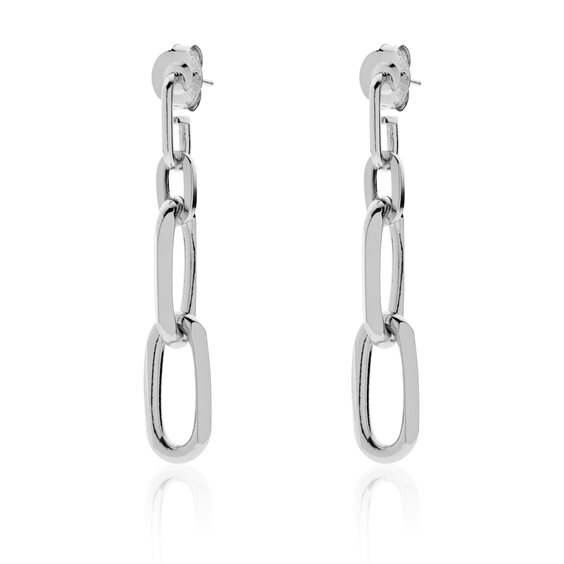 Orecchini Unoaerre a Maglie Allungate