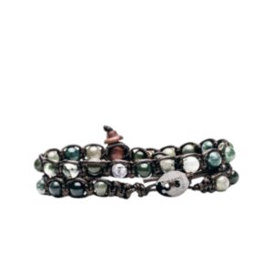 Bracciale Tamashii® Multi Pietre Naturali – Avventurina Verde (mod.2100000005901)