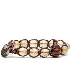 Bracciale Tamashii Tibetano Originale – Quarzo Rutilato | Illuminazione e Forza Interiore (mod.2100000071654)