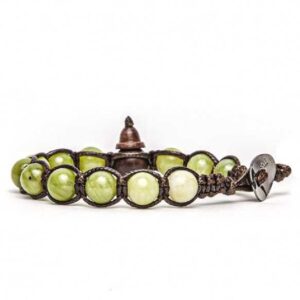 Bracciale Tamashii Giada Verde – Armonia, Fortuna e Serenità (mod.2100000089208)