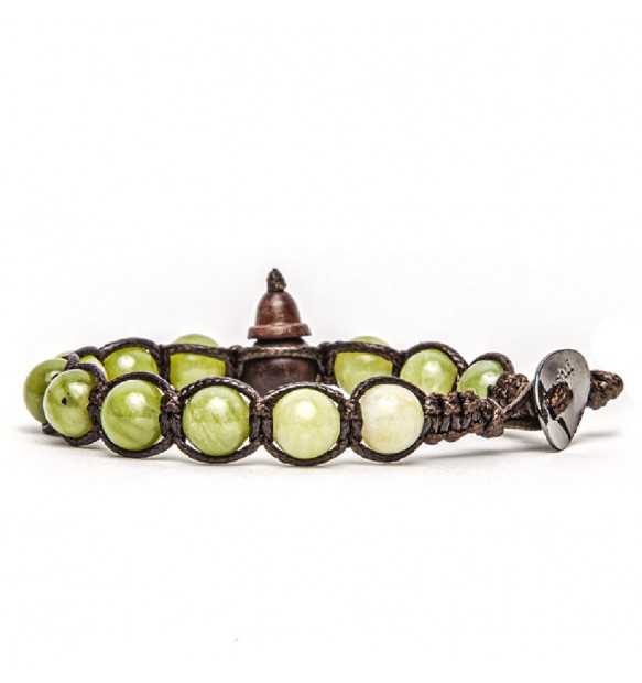 Bracciale Tamashii Giada Verde – Armonia, Fortuna e Serenità (mod.2100000089208)