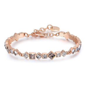 Bracciale oro rosa Brosway con cristalli