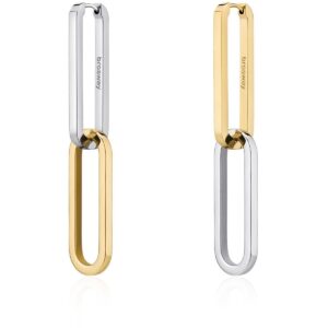 orecchini Brosway BEH21 della collezione Emphasis uniscono acciaio lucido