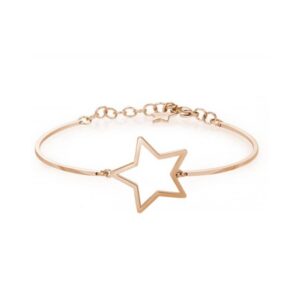 Bracciale Brosway in acciaio rosé con stella