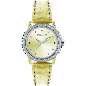 Orologio Donna Pinko cinturino giallo glitterato (mod.041898618250)