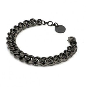 Bracciale Unoaerre Donna in Bronzo Nero Lucido (mod. 000EXB4574000-1717)