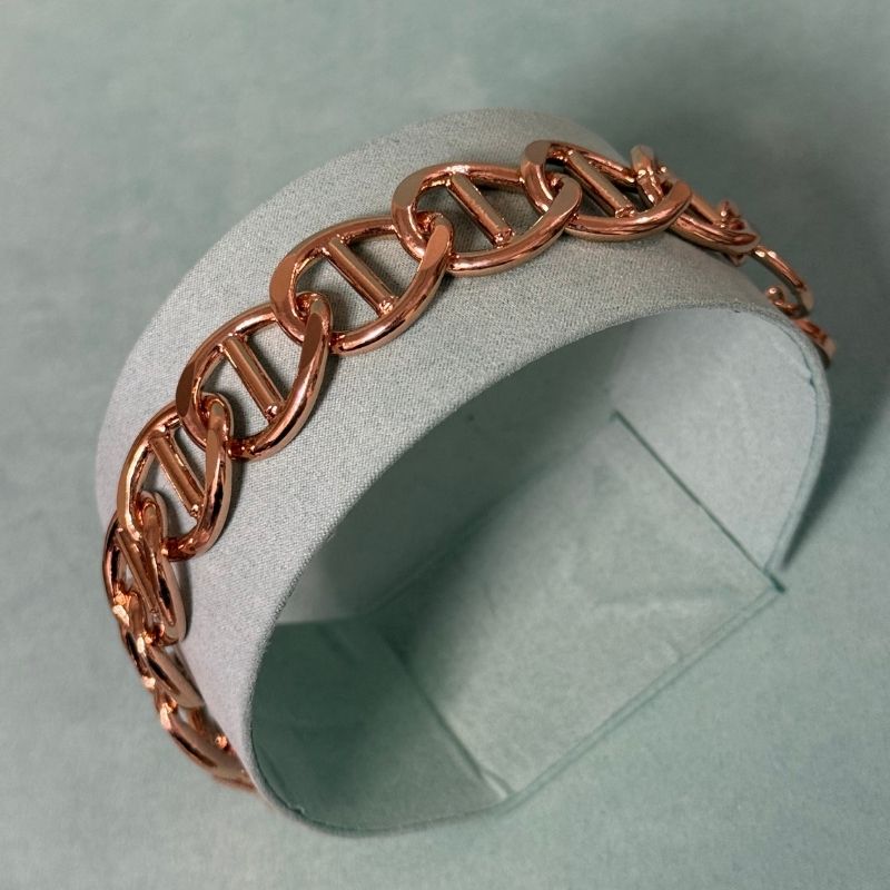 Bracciale Unoaerre Rosé Maglia Intrecciata (mod. 000EXB4745000-1869) - immagine 3