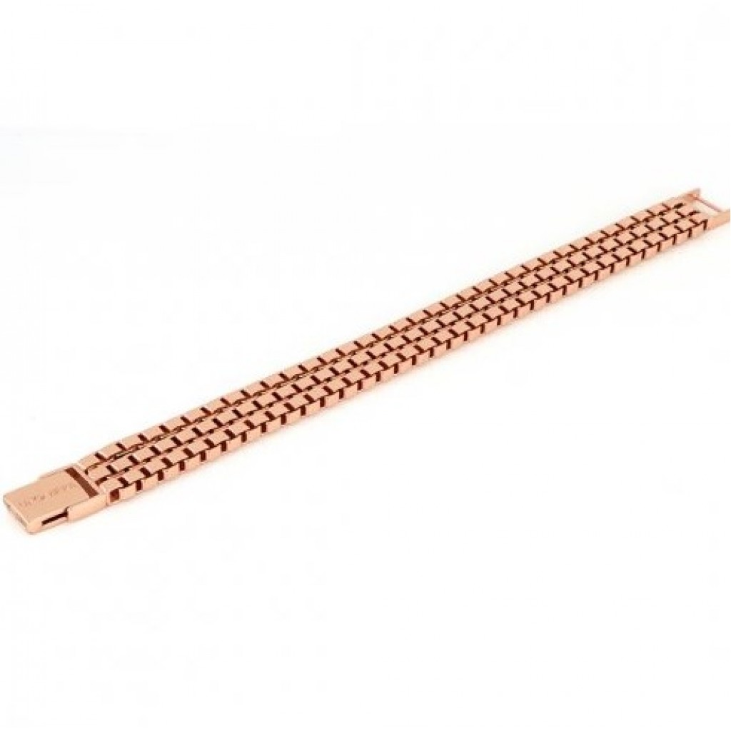Bracciale Unoaerre in Bronzo Rosè Maglia Milano (mod. 000EXB4772000-1833)