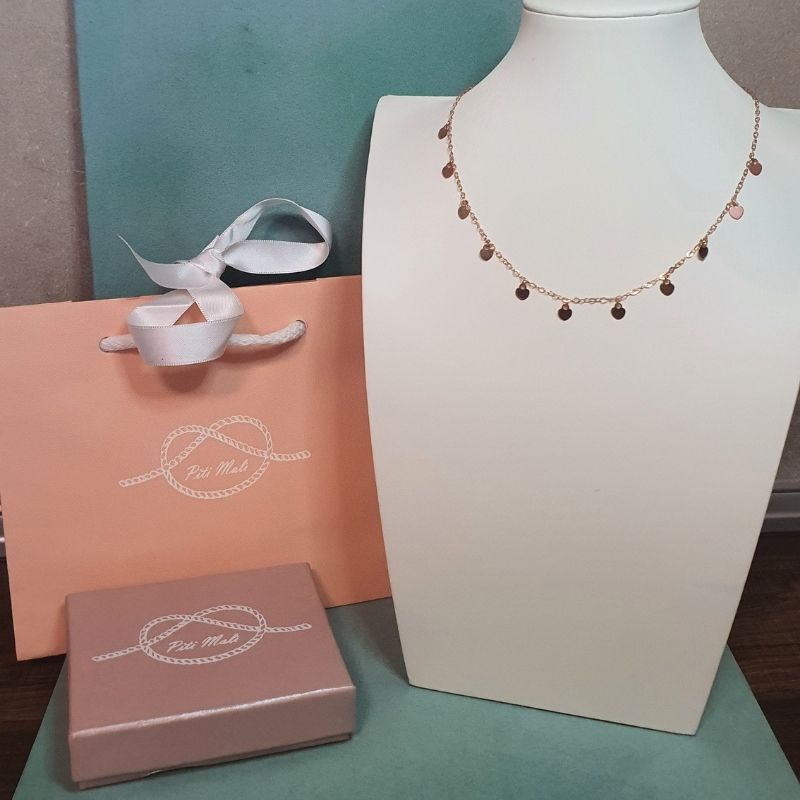 Collana Piti Mali con Cuori Pendenti (mod. 120/C-AM) - immagine 2
