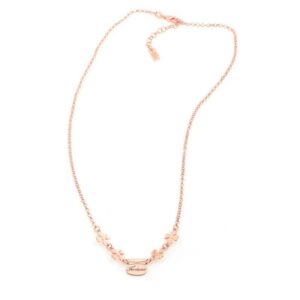 Collana Piti Mali con Quadrifogli e Targhetta Fortuna (mod. 121/C-FO)