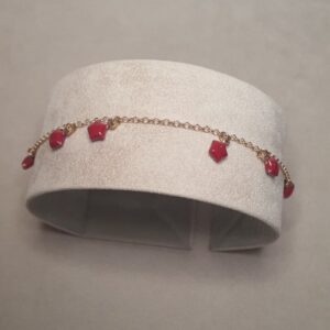 Bracciale Piti Mali con Stelline Rosse (mod. 122/B-FE)