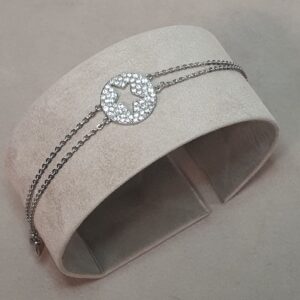 Bracciale Thierry Mugler con stella traforata ( mod. 3660895501418)