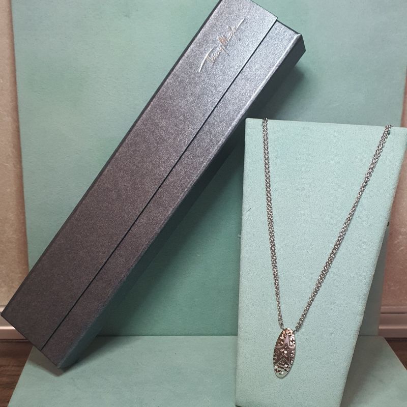 Collana Thierry Mugler con pendente ovale (mod.3660895570995) - immagine 2