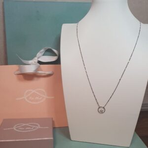 Collana Piti Mali con Pendente Cerchio e Stella di Cristalli (mod. 417/C-FE)