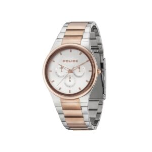 Orologio Police Uomo – Acciaio Bicolore Rose Gold e Silver Multifunzione (mod.4895148670576)