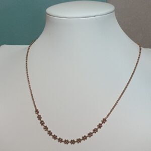 Collana Piti Mali con Elementi Floreali (mod. 585/C-RS)