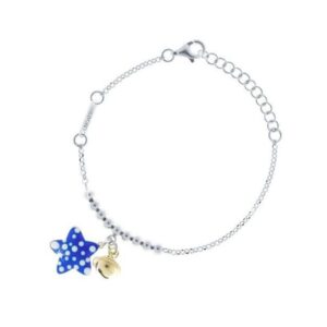 Bracciale Unoaerre Bambina con Stellina Blu (mod. 700YHM5434030-5153)