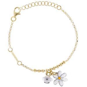 Bracciale Unoaerre Bambina con Margherita Bianca (mod. 700YHM5514020-5172)