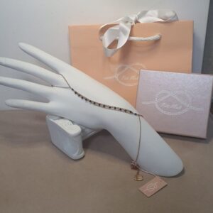 Baciamano Piti Rosé con Pietre Nere (mod. 710/BM)