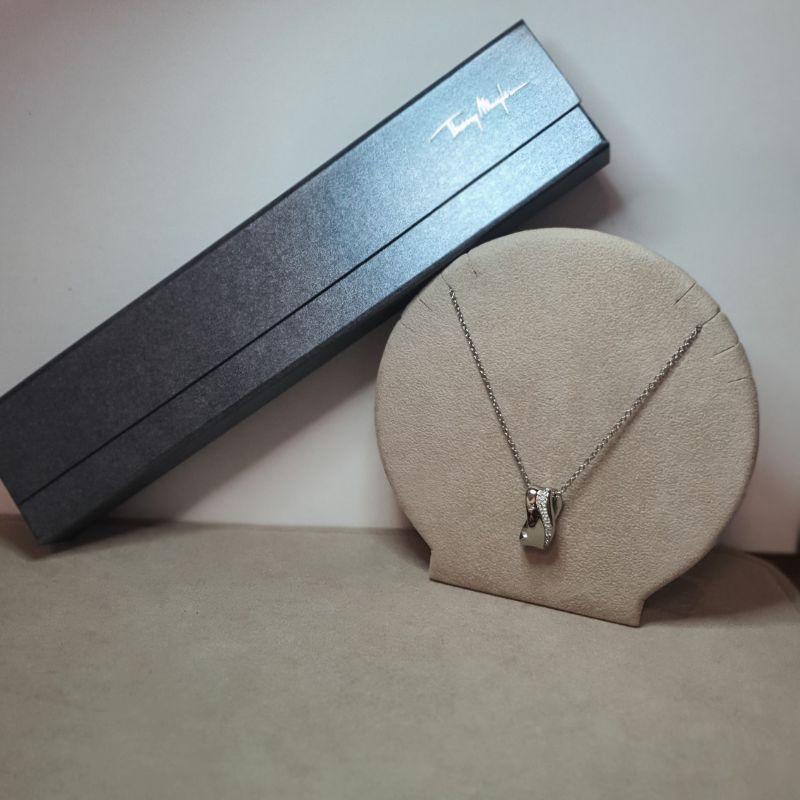 Collana Thierry Mugler con pendente onde intrecciate (mod. 7630010229042) - immagine 2