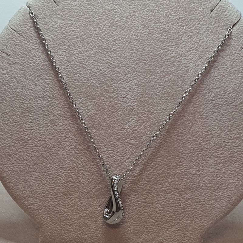 Collana Thierry Mugler con pendente a goccia ( mod. 7630010229073)