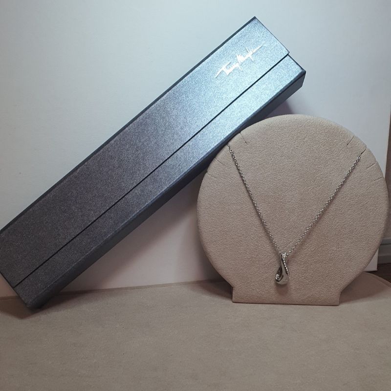 Collana Thierry Mugler con pendente a goccia ( mod. 7630010229073) - immagine 2