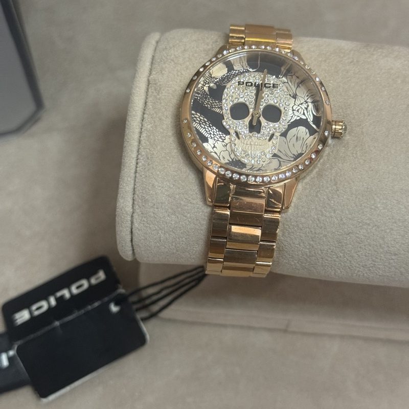 Orologio Police Donna Rose Gold – Skull Edition con Zirconi (mod.4895220921770) - immagine 3